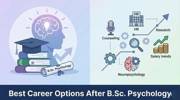 Top 10 Career Options After a B.Sc. in Psychology (Skills + Salary Trends)