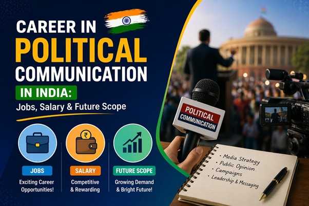 Career in Political Communication: Jobs, Salary & Future Scope in India