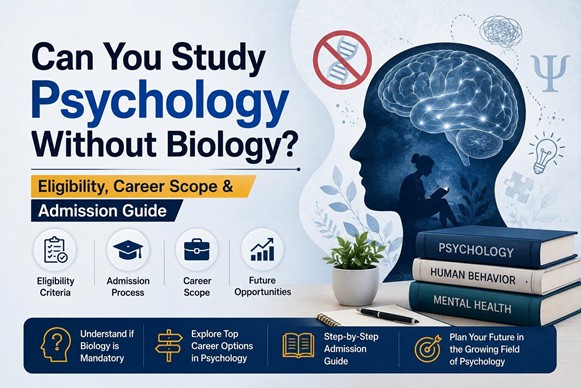 Psychology Eligibility After 12th: Arts, Commerce, Science